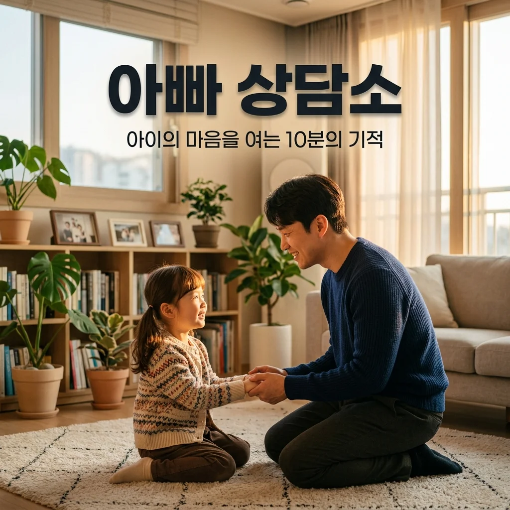 아이의 사소한 고민에 귀 기울이는 아빠의 상담소: 마음을 여는 대화법