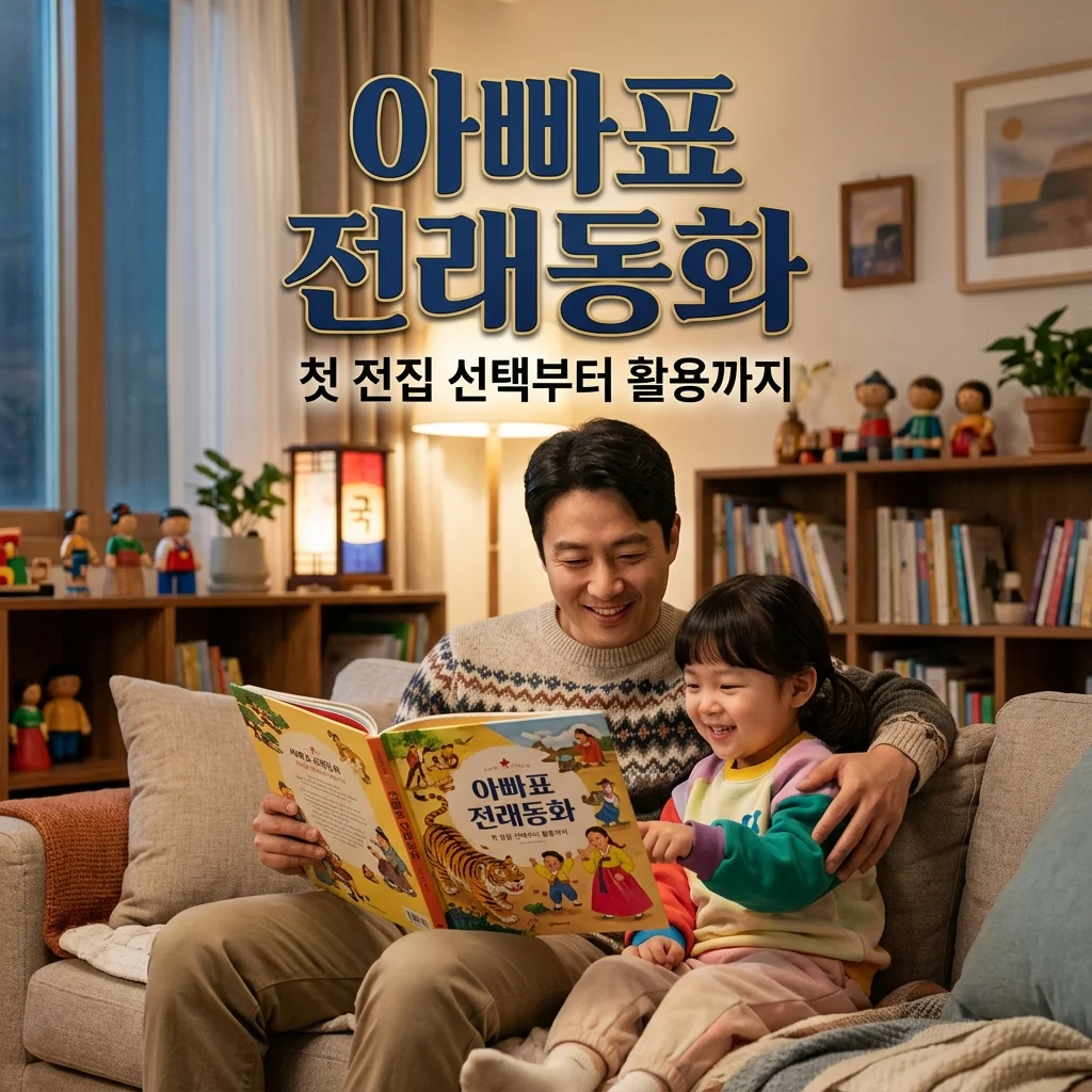 아빠가 직접 고른 아이의 첫 전래동화 전집 활용 수기 및 추천