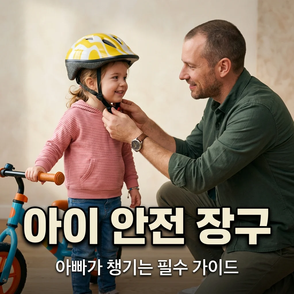 아빠가 직접 챙기는 아이의 첫 번째 자전거 보호 장구 완벽 가이드