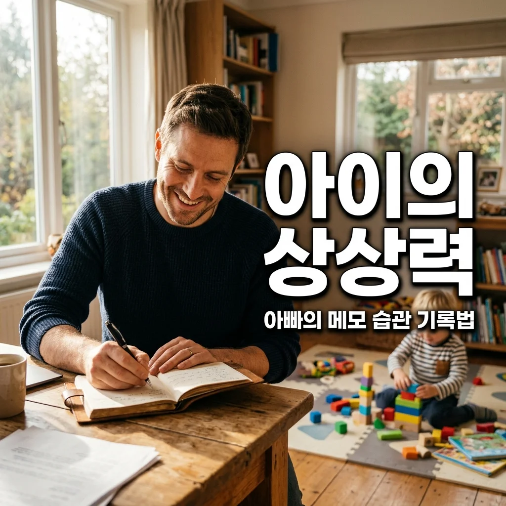아이의 상상력을 기록하는 아빠만의 메모 습관, 창의력을 깨우는 5가지 비결
