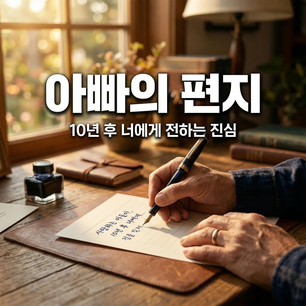 육아 편지 쓰는 법, 10년 후 아이와 함께 읽을 아빠의 사랑 고백