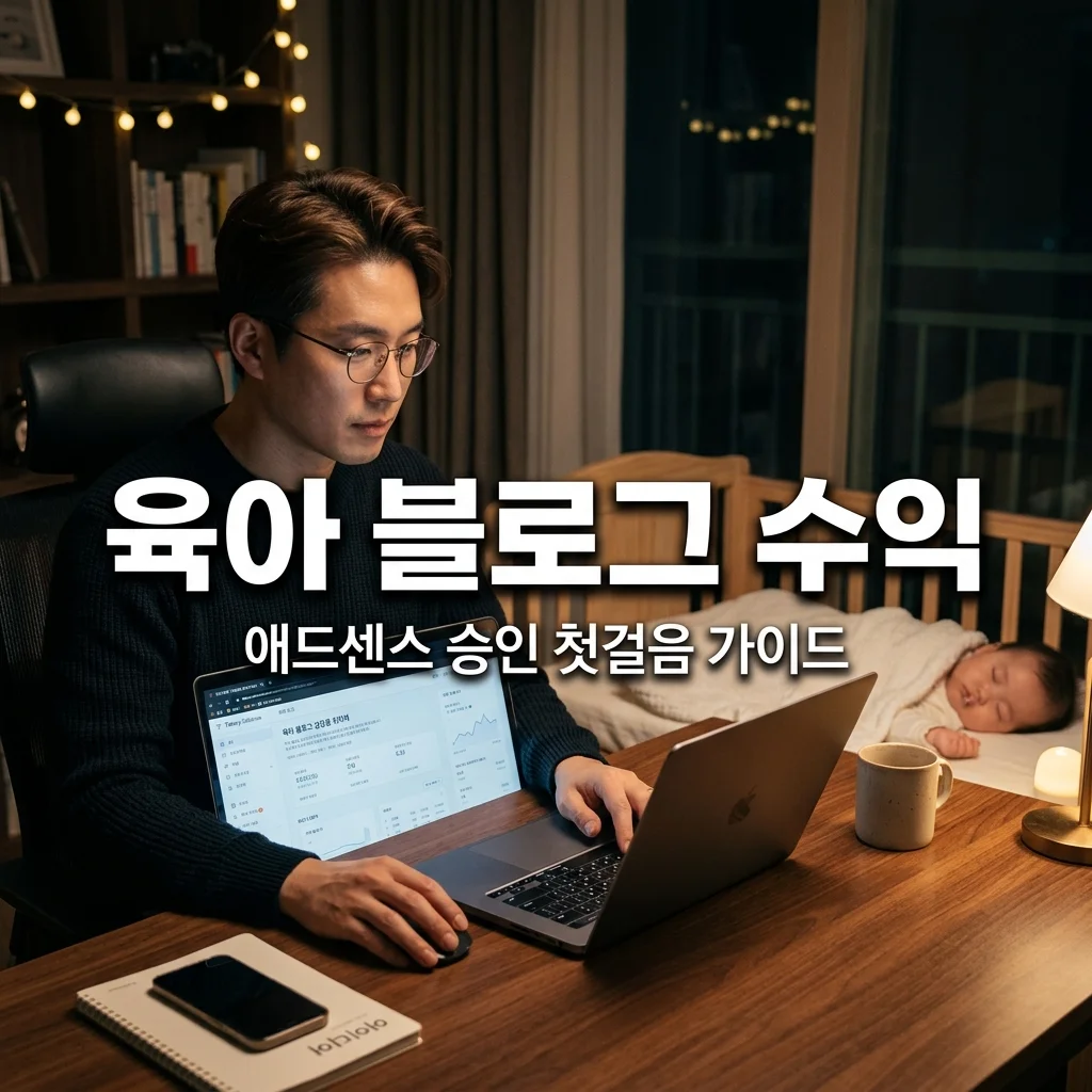 아빠 육아 블로그 시작! 구글 애드센스 승인을 향한 첫걸음 가이드