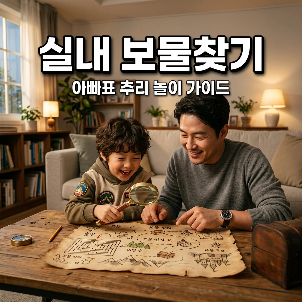 아빠표 실내 보물 찾기: 단서를 따라가는 추리 놀이 완벽 가이드