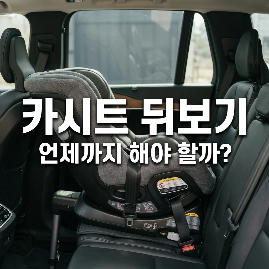 아기 카시트 뒤보기 언제까지? 교통안전공단 데이터 기반 안전 분석
