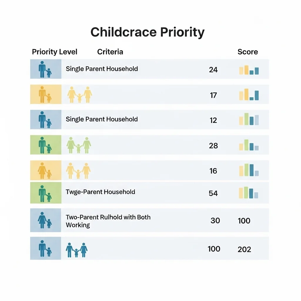 한눈에 보는 입소 순위 및 배점 기준