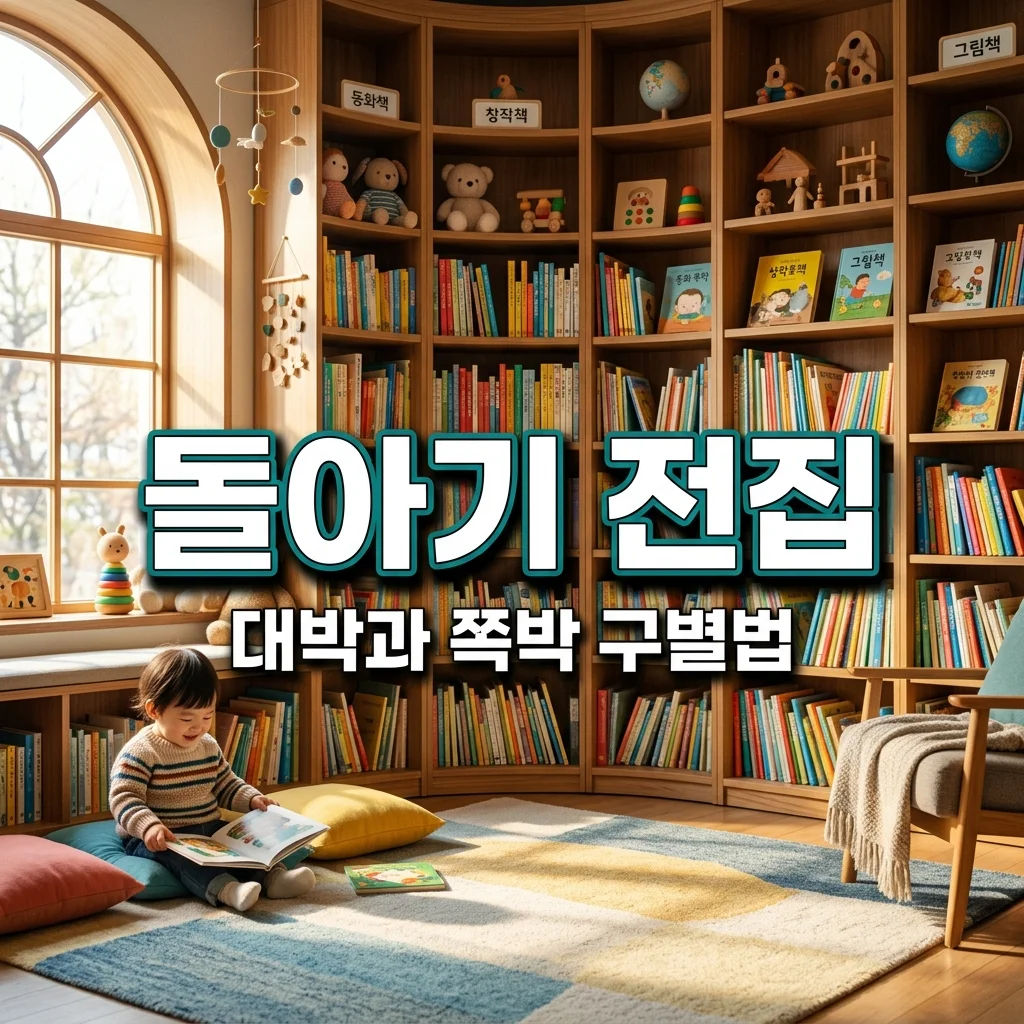 돌아기 전집 대박 vs 쪽박 구별하기! 아빠가 느낀 시기별 선호도 변화