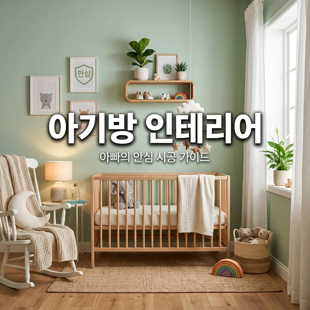 아빠가 설계한 아기방 인테리어: 먼지 없는 커튼 & 친환경 페인트 주의사항