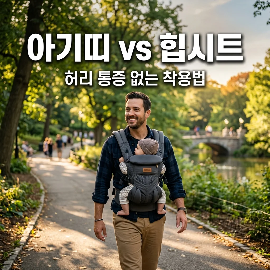 아기 띠 힙시트 차이점과 허리 통증 줄이는 올바른 착용법 가이드