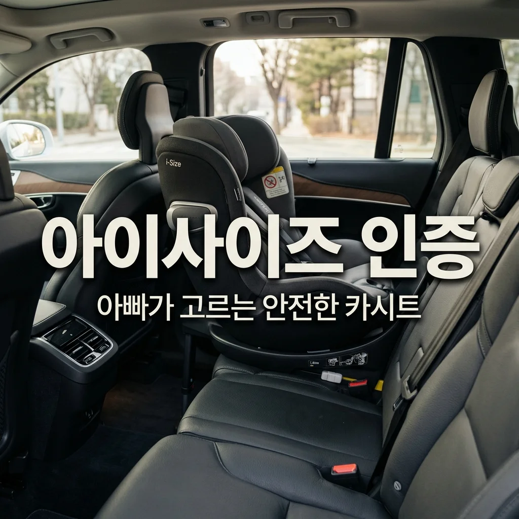 아이사이즈(i-Size) 카시트 인증이란? 안전 기준 따지는 아빠의 선택법
