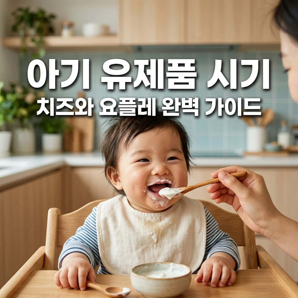 아기 유제품 시작 시기 완벽 정리! 아기 치즈와 요플레 언제부터 먹일까?