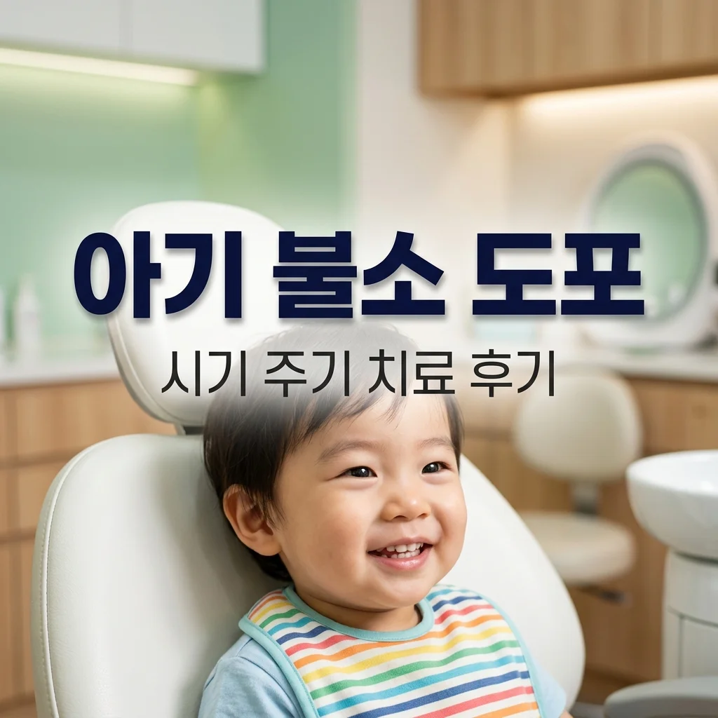 아기 첫 불소 도포 시기와 주기 총정리! 아빠의 과일향 치료 후기
