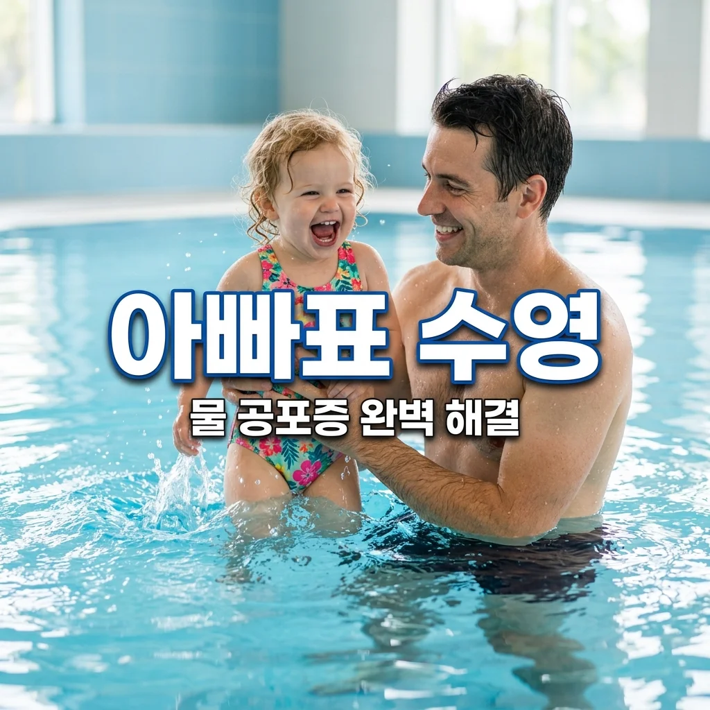 아빠가 가르치는 유아 수영 기초: 물에 뜨는 법과 샤워기 공포 해결 팁