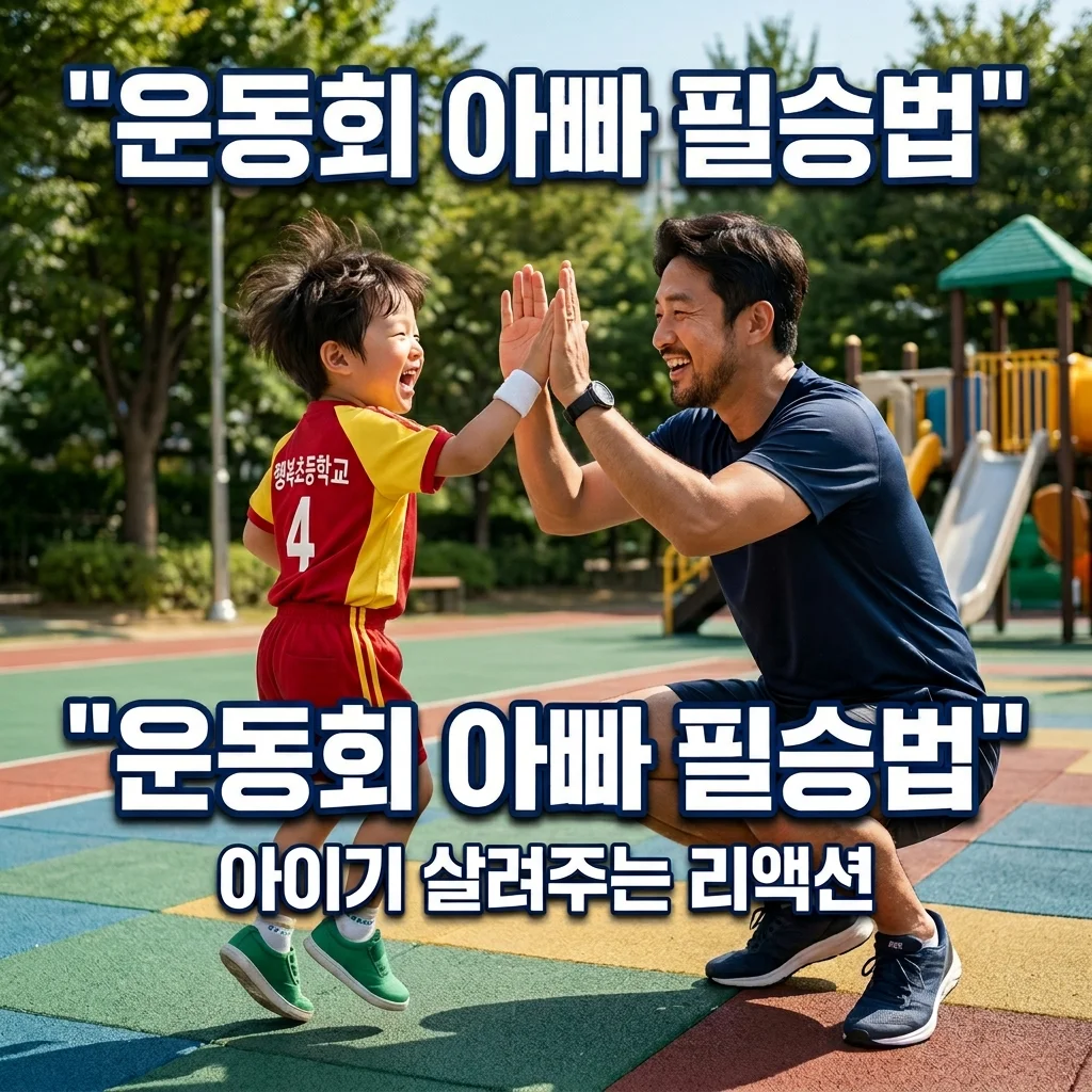 어린이집 운동회 아빠 참여 가이드, 연차 쓰고 아이 기 제대로 살려주는 법