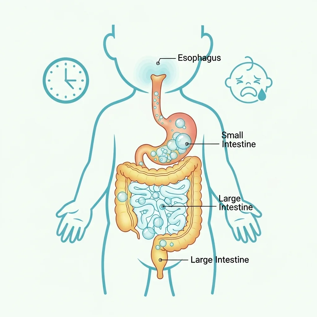 배앓이 vs 일반 울음, 어떻게 구분할까요?