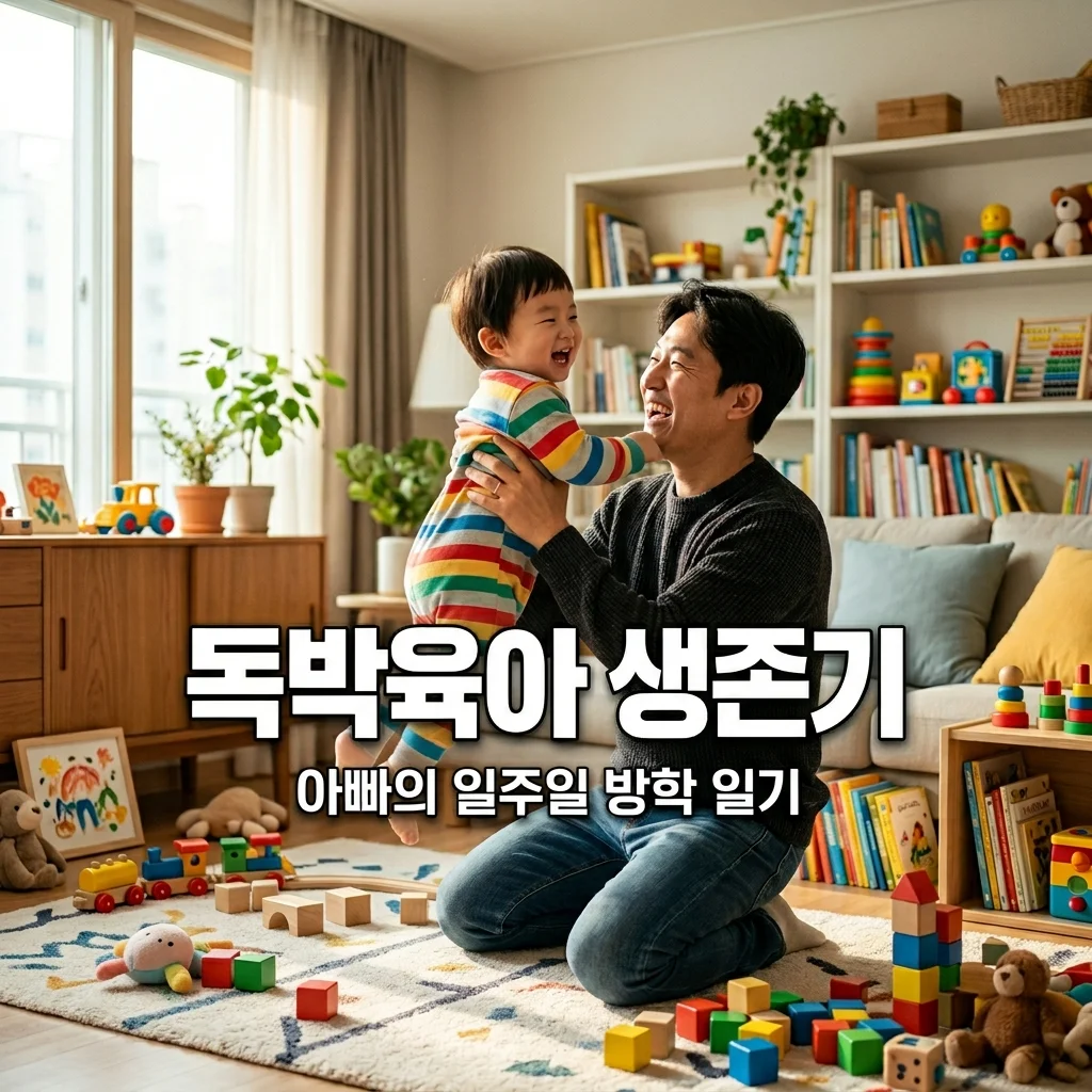 어린이집 방학 독박육아 생존기: 아빠의 연차 일주일 완벽 전략