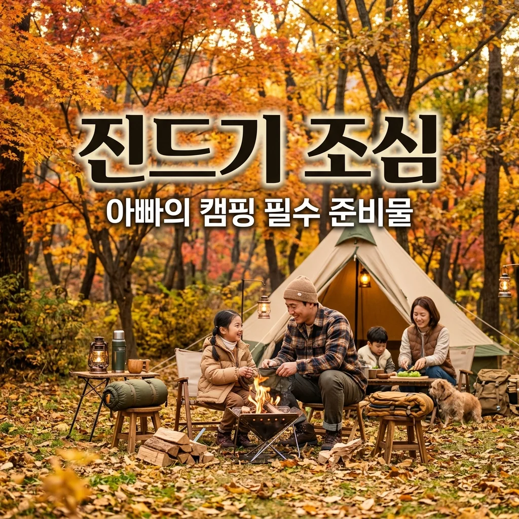 가을 쯔쯔가무시 예방, 캠핑 시 아빠가 챙길 돗자리와 기피제 선택법