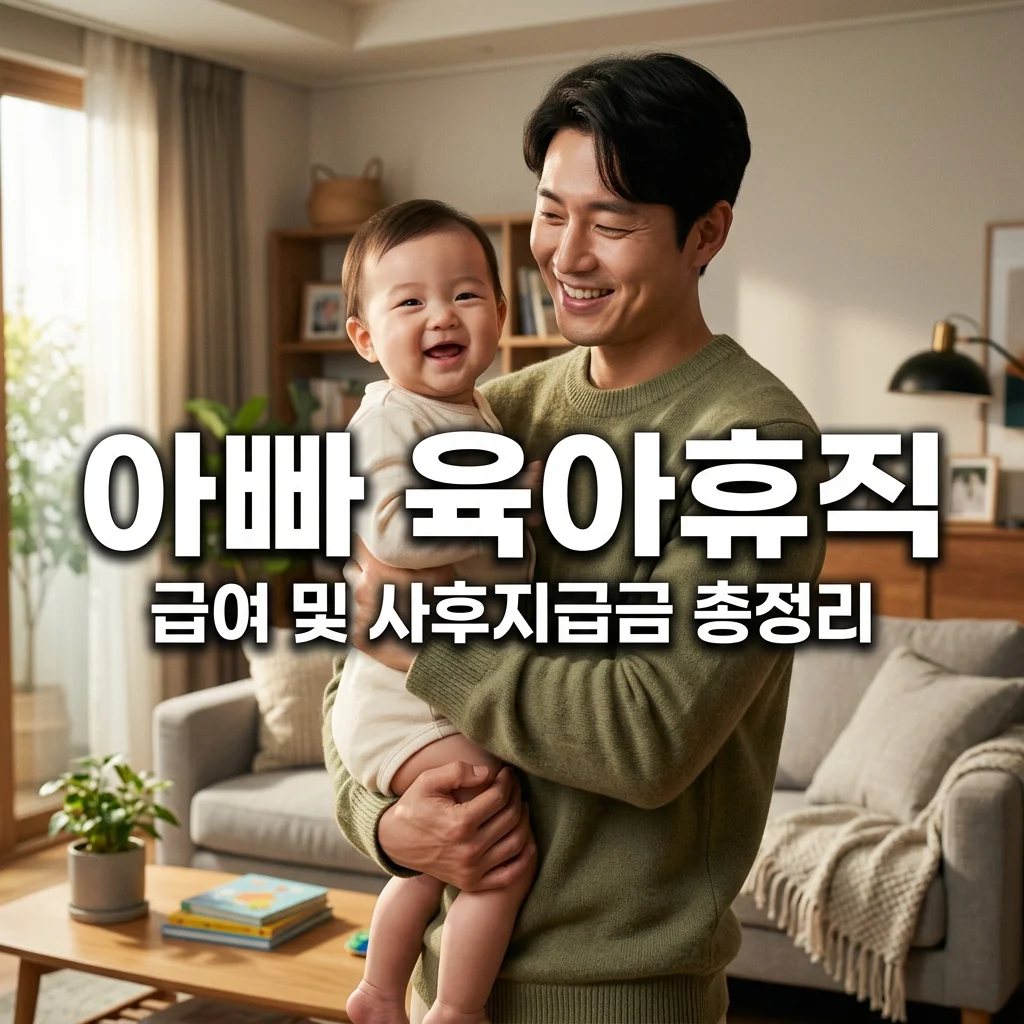 아빠 육아휴직 급여 신청 방법 및 사후지급금 수령 조건 완벽 정리