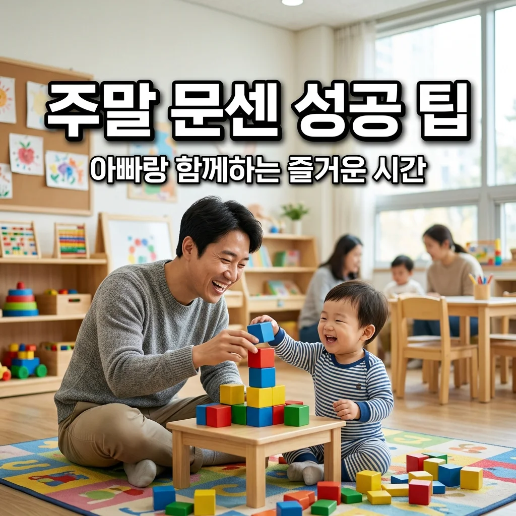 대형마트 문화센터 주말 반 수강신청 팁! 아빠랑 함께하는 문센 리얼 후기