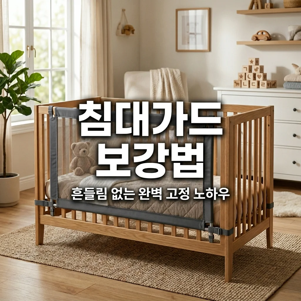 아기 침대 가드 흔들림 방지! 튼튼하게 고정하는 아빠의 DIY 보강 노하우