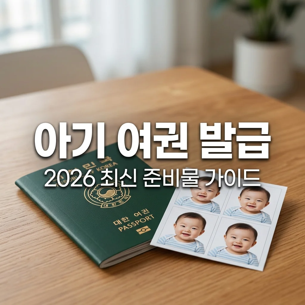 아기 첫 여권 발급 준비물! 구청 방문 전 사진 규정 수수료 체크