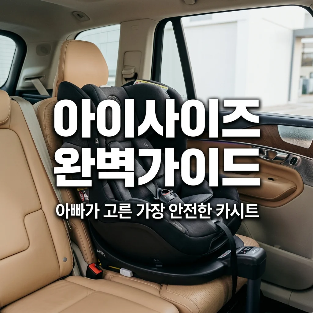 유아용 카시트 아이사이즈(i-Size) 인증 기준, 아빠라면 꼭 알아야 할 안전 가이드