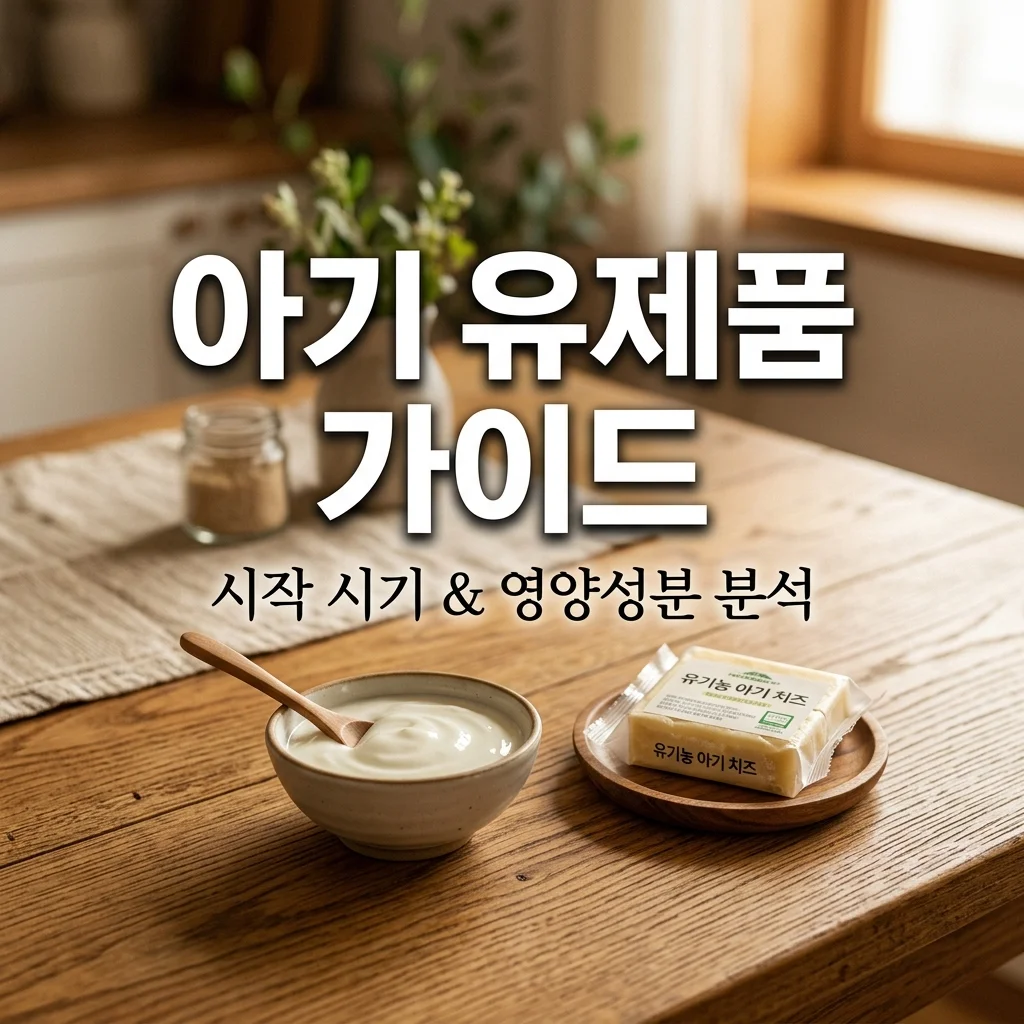 아기 치즈 요플레 시작 시기 | 아빠가 분석한 영양성분표 확인법
