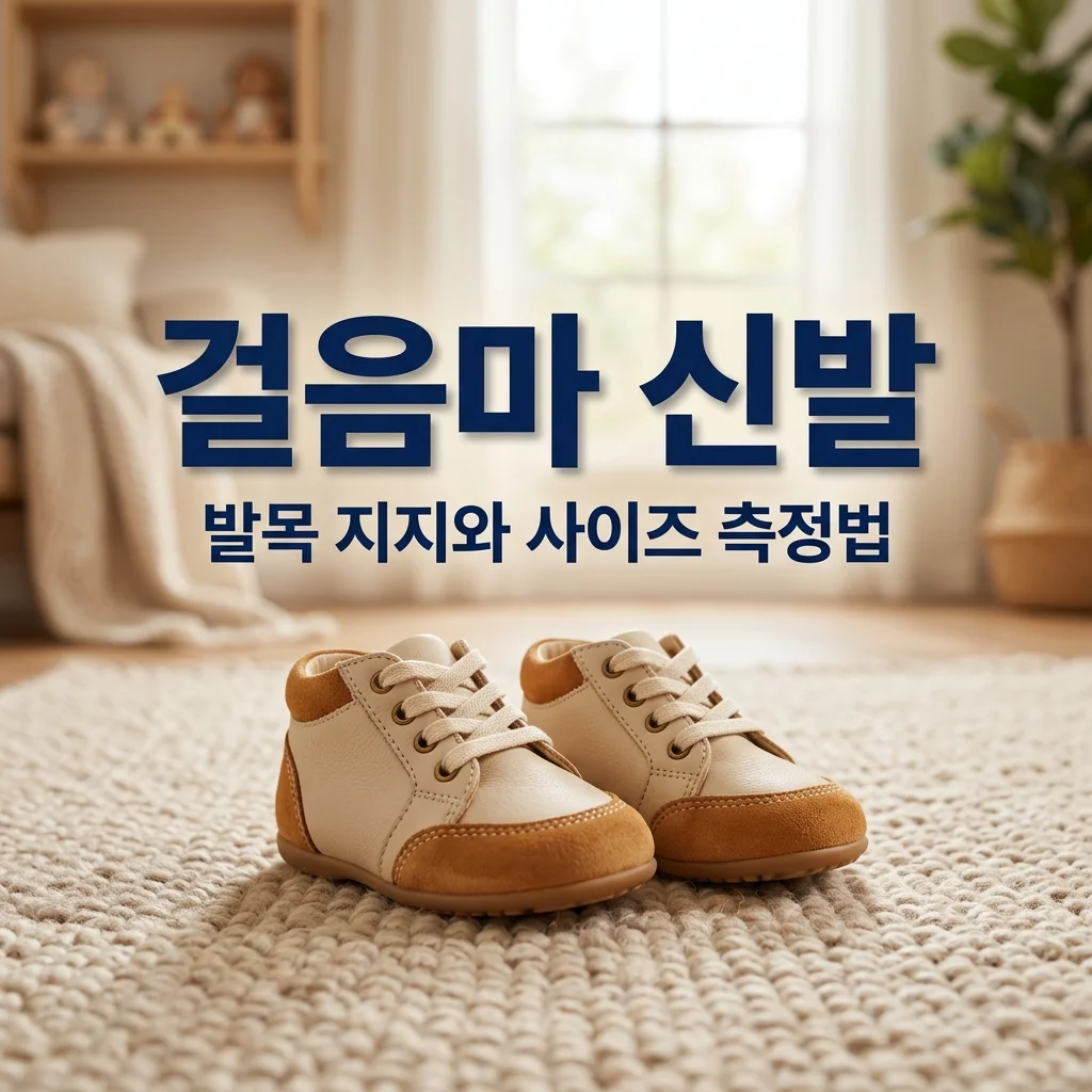 돌아기 걸음마 신발 추천 | 발목 잡아주는 구조와 아빠표 사이즈 측정 팁