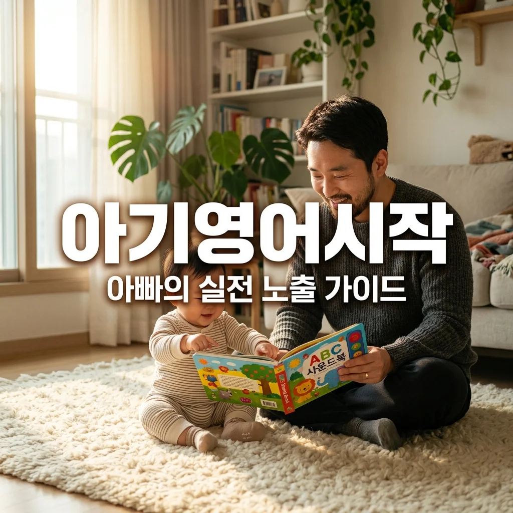 아기 첫 영어 노출 시기와 방법: 사운드북과 동요 활용 아빠의 육아 꿀팁