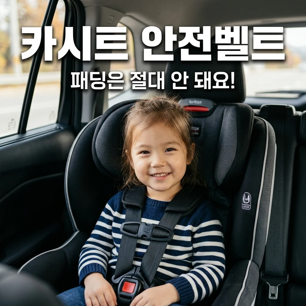 카시트 안전벨트 착용법, 패딩 입으면 위험한 이유와 올바른 방법