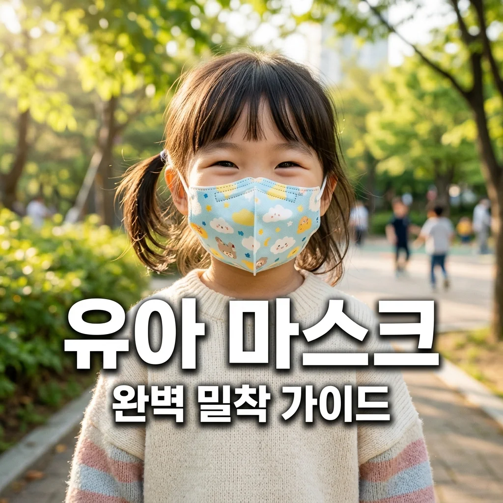유아 미세먼지 마스크 고르는 기준: 소형 사이즈 선택법과 아빠의 밀착 꿀팁