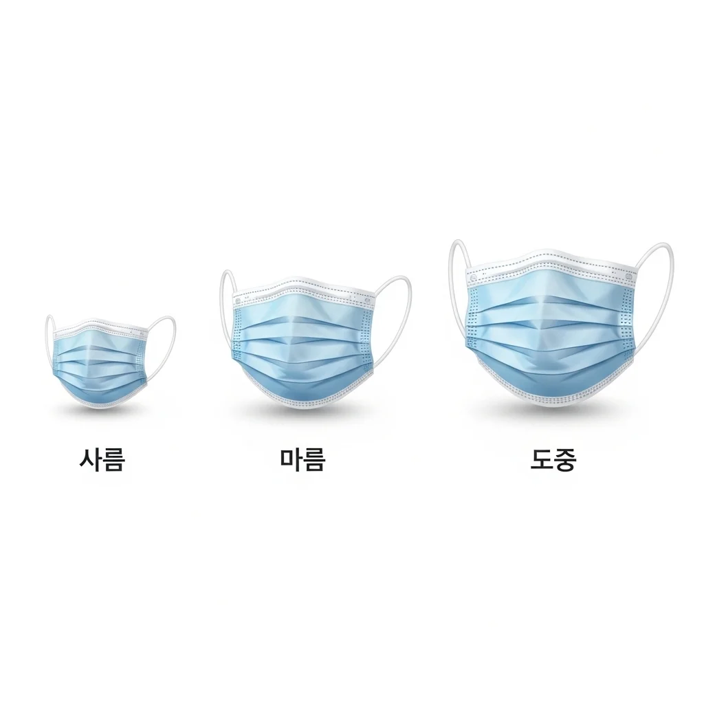 나이별 마스크 사이즈, 초소형과 소형 어떻게 다를까?