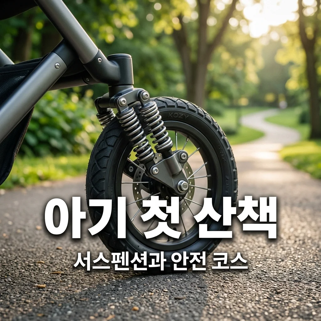 아기 첫 유모차 산책 가이드: 서스펜션의 중요성과 안전한 코스 선정법