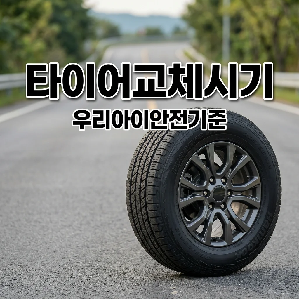 패밀리카 타이어 교체 시기, 아이 안전을 위한 아빠의 3가지 체크리스트