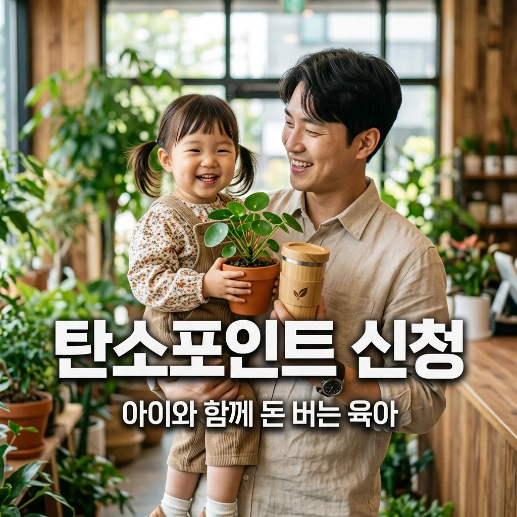 탄소중립포인트제 신청 방법 및 혜택 총정리! 아빠의 에코 육아 일기