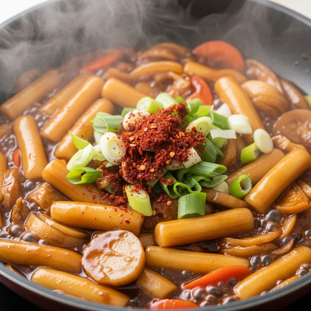 실패 없는 아빠표 떡볶이 조리 순서