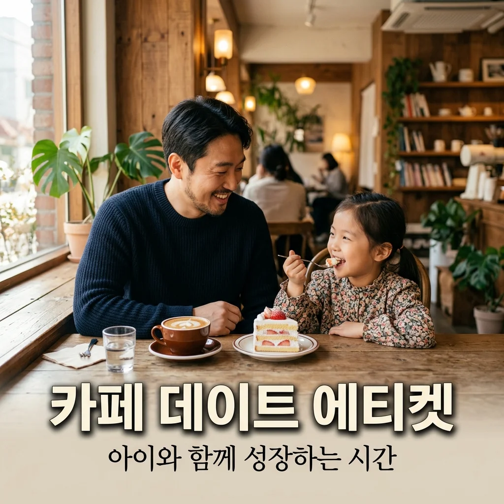6살 딸과 카페 데이트 성공기! 공공장소 에티켓 교육 노하우 5가지