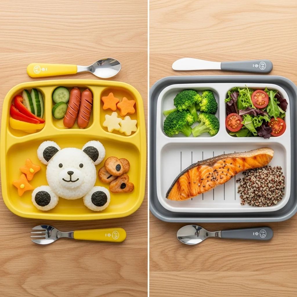 4살 vs 6살, 발달 단계에 따른 식단 구성 포인트