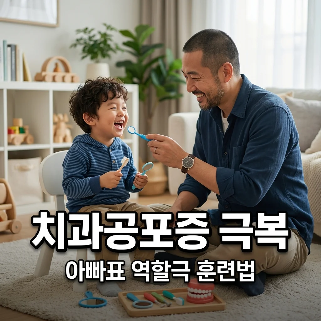 4세 남아 첫 구강검진 치과 공포증 극복! 아빠표 역할극 훈련 비법