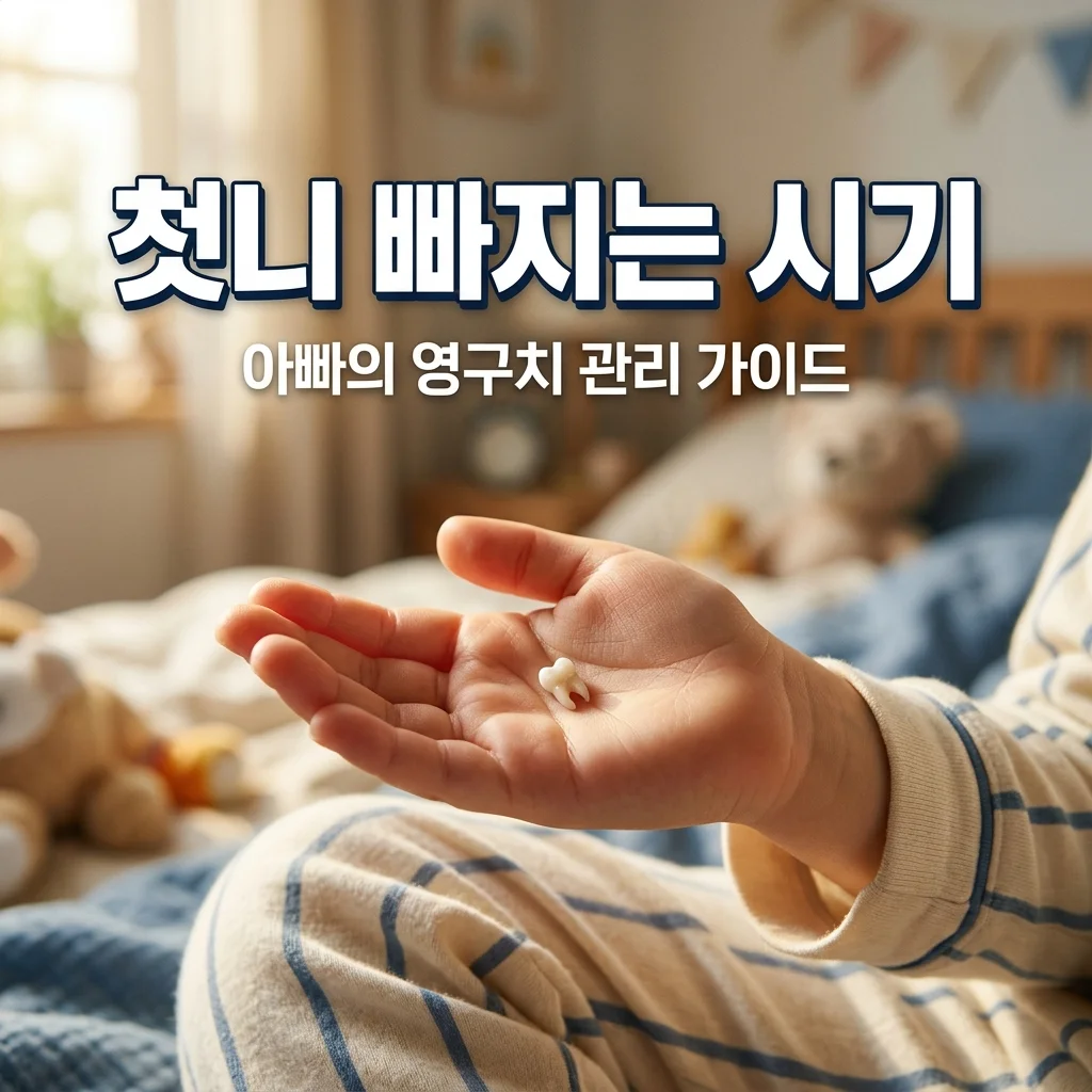 6살 딸아이 유치 빠지는 시기, 아빠가 챙기는 영구치 관리와 치과 선택 기준