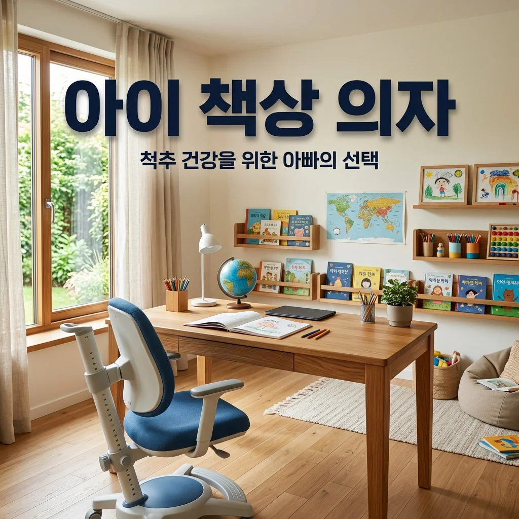 초등학교 입학 준비! 6살 딸 책상 의자 고르기 및 척추 건강 가이드