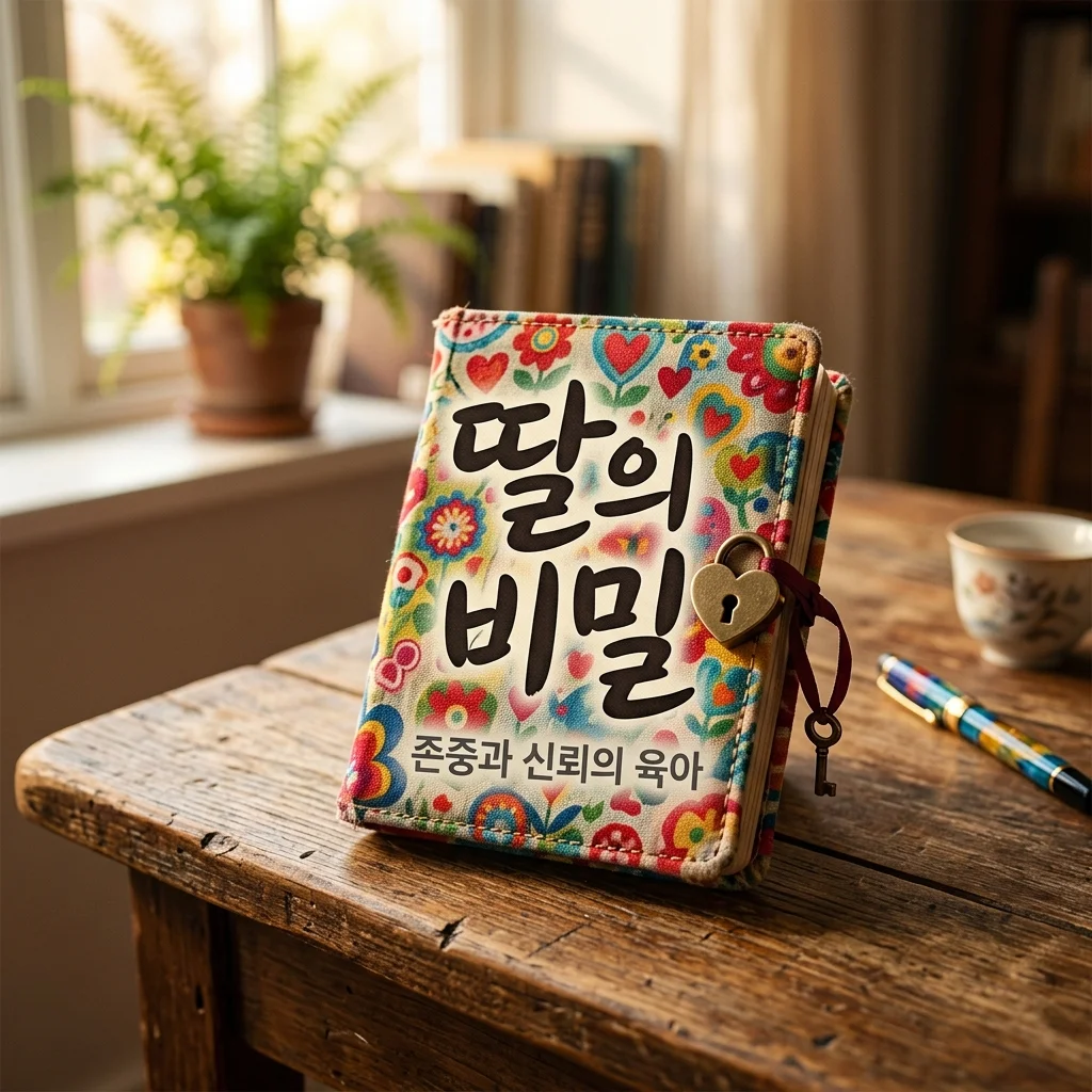 6살 딸 일기장, 열어보고 싶을 때? 아이 프라이버시 존중하는 아빠의 육아법