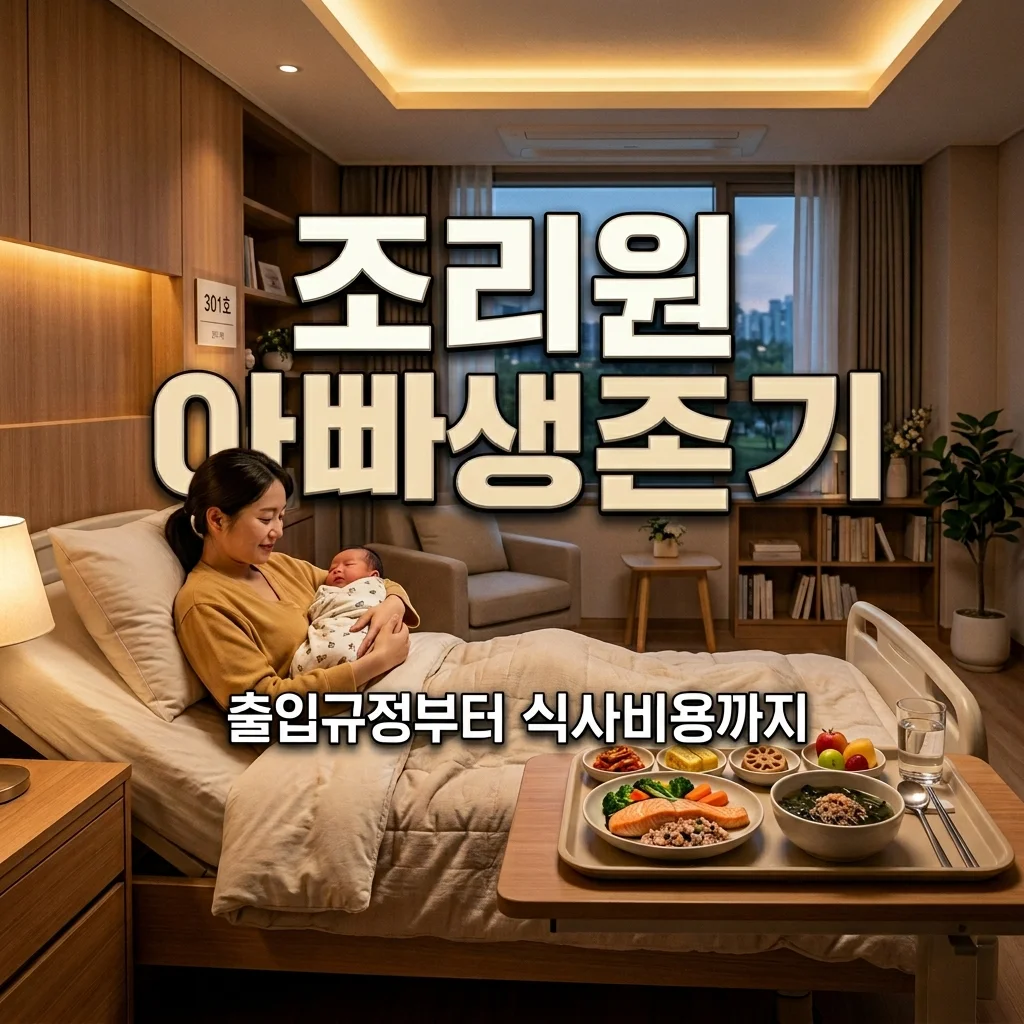 산후조리원 남편 출입 규정과 보호자 식사 비용, 아빠가 느낀 솔직 만족도 후기