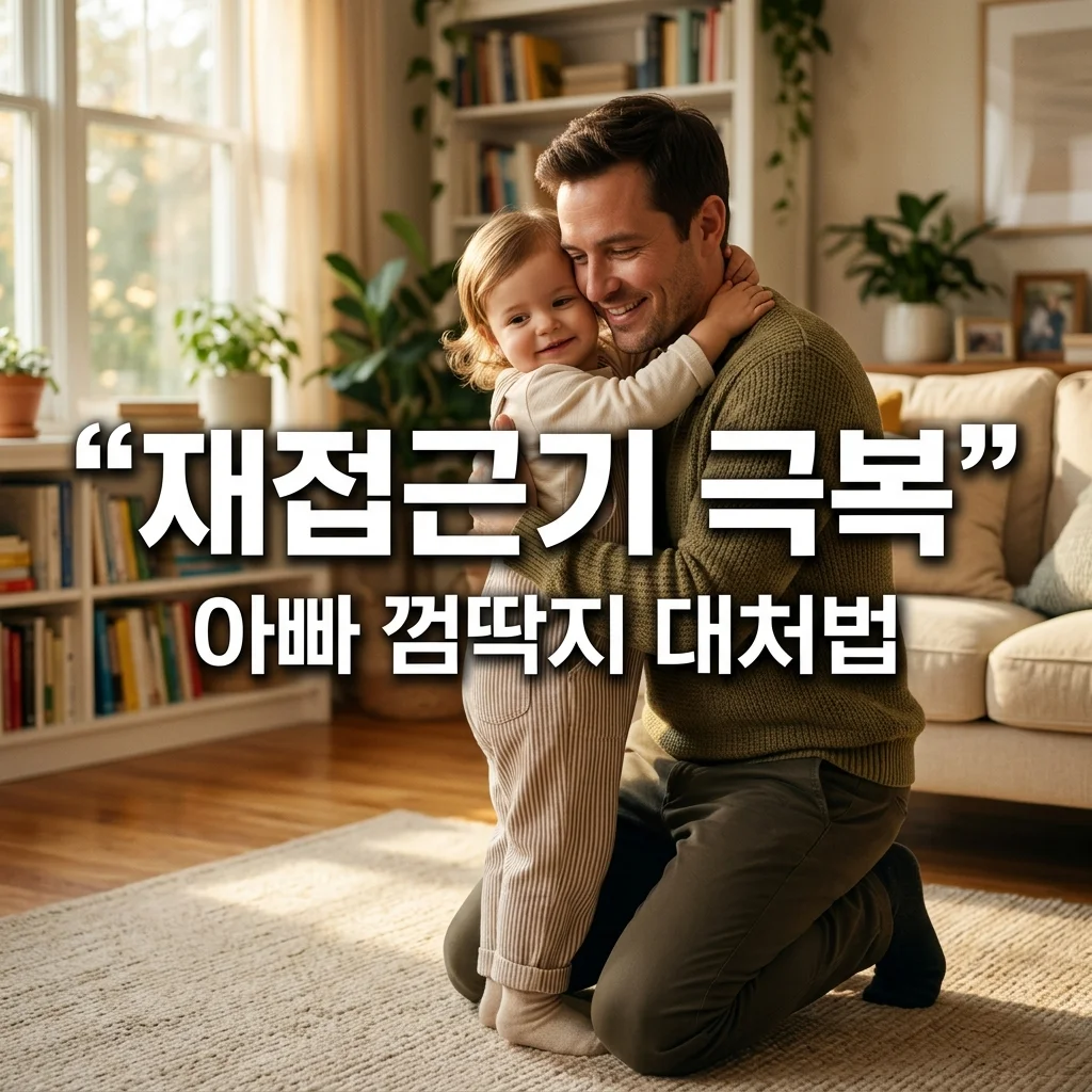 24개월 재접근기 아빠 껌딱지 극복법! 6살 딸 4살 아들 아빠의 심리 육아 팁