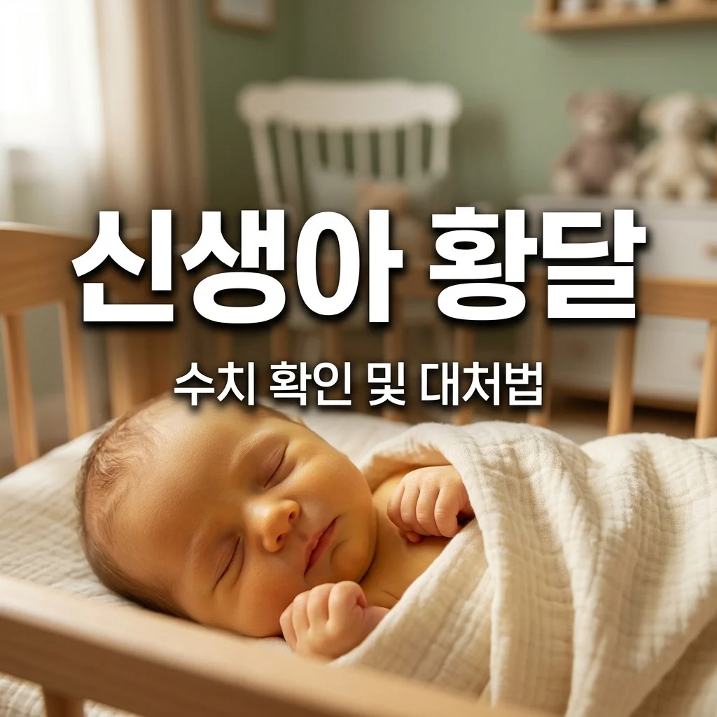 신생아 황달 증상 및 빌리루빈 수치 확인 방법: 딸아이와 소아과 가던 날의 기록