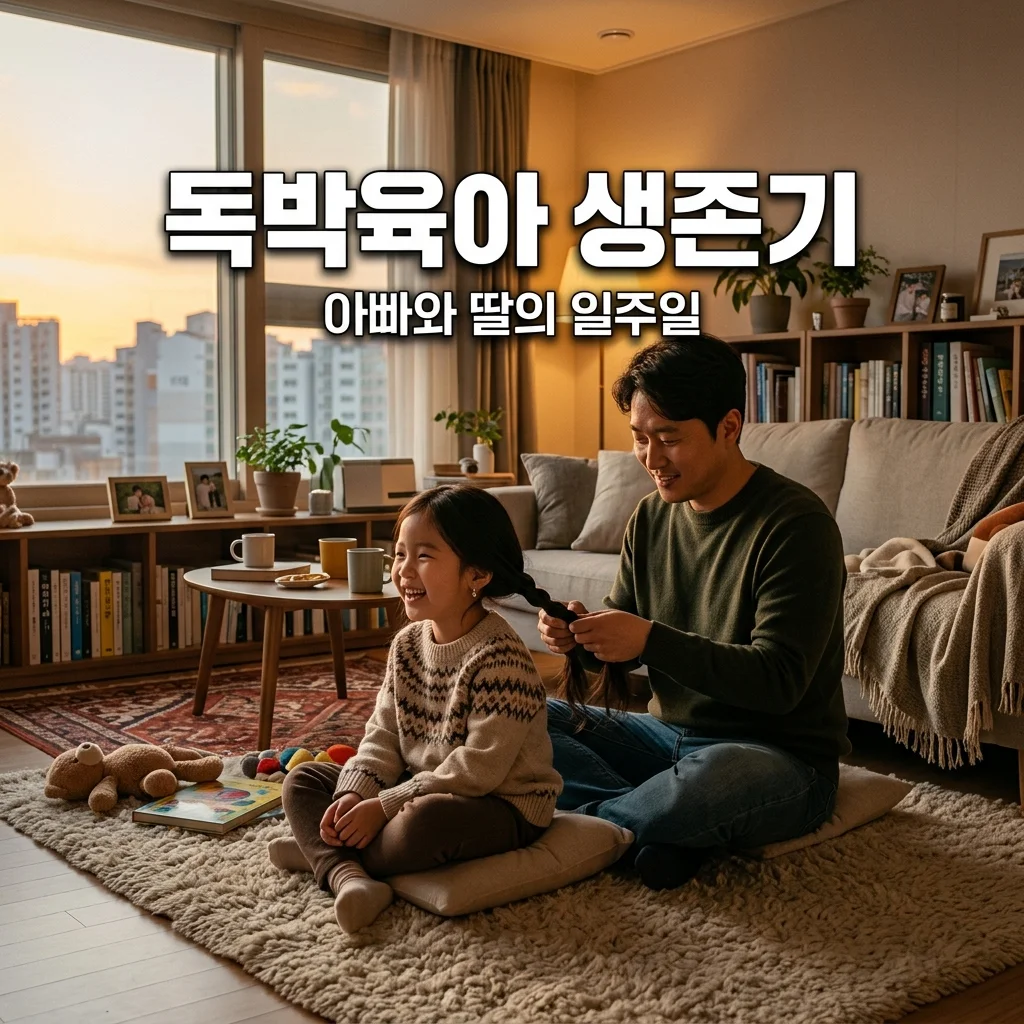 산후조리원 기간 첫째 딸 독박 육아: 아빠와 단둘이 보낸 일주일 생존 일지
