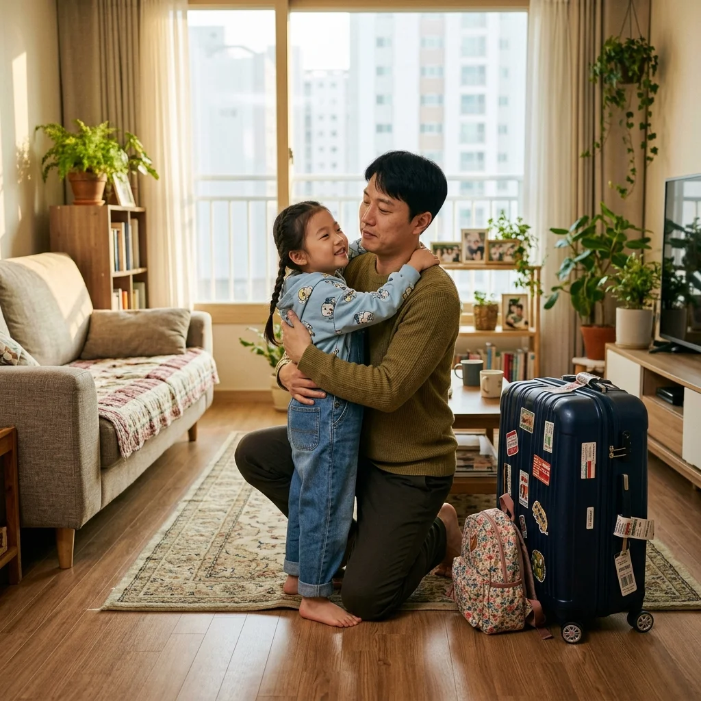 산후조리원 일주일, 첫째 딸과의 단둘이 보내는 시간의 시작