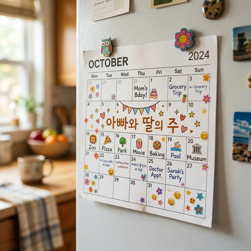 독박 육아 일주일, 아빠의 미션과 타임라인 정리