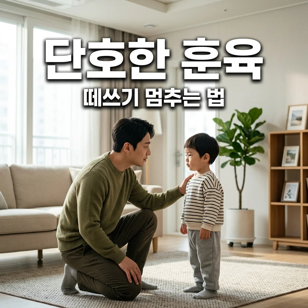 24개월 아기 떼쓰기 훈육, '안 돼'라고 단호하게 말해야 하는 이유와 방법