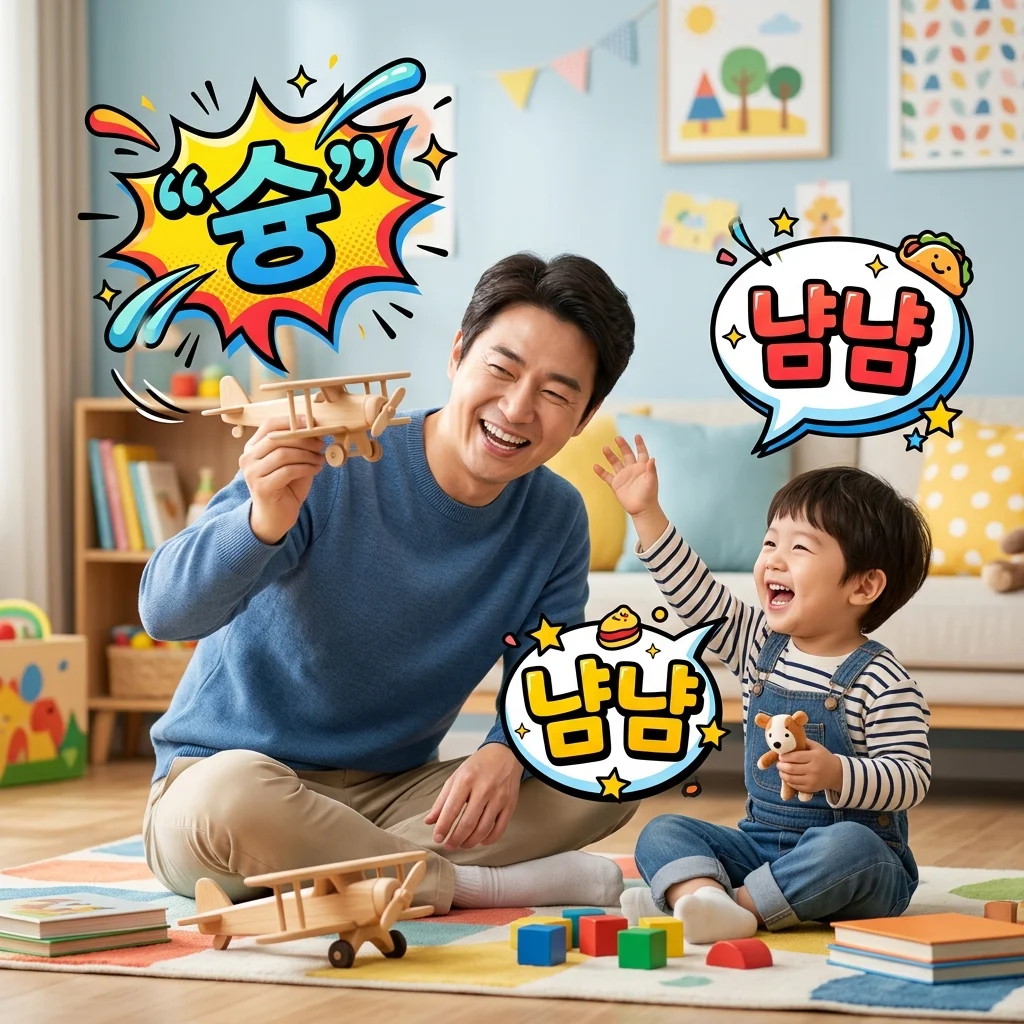 아빠가 바로 실천하는 언어 자극 3단계 리액션
