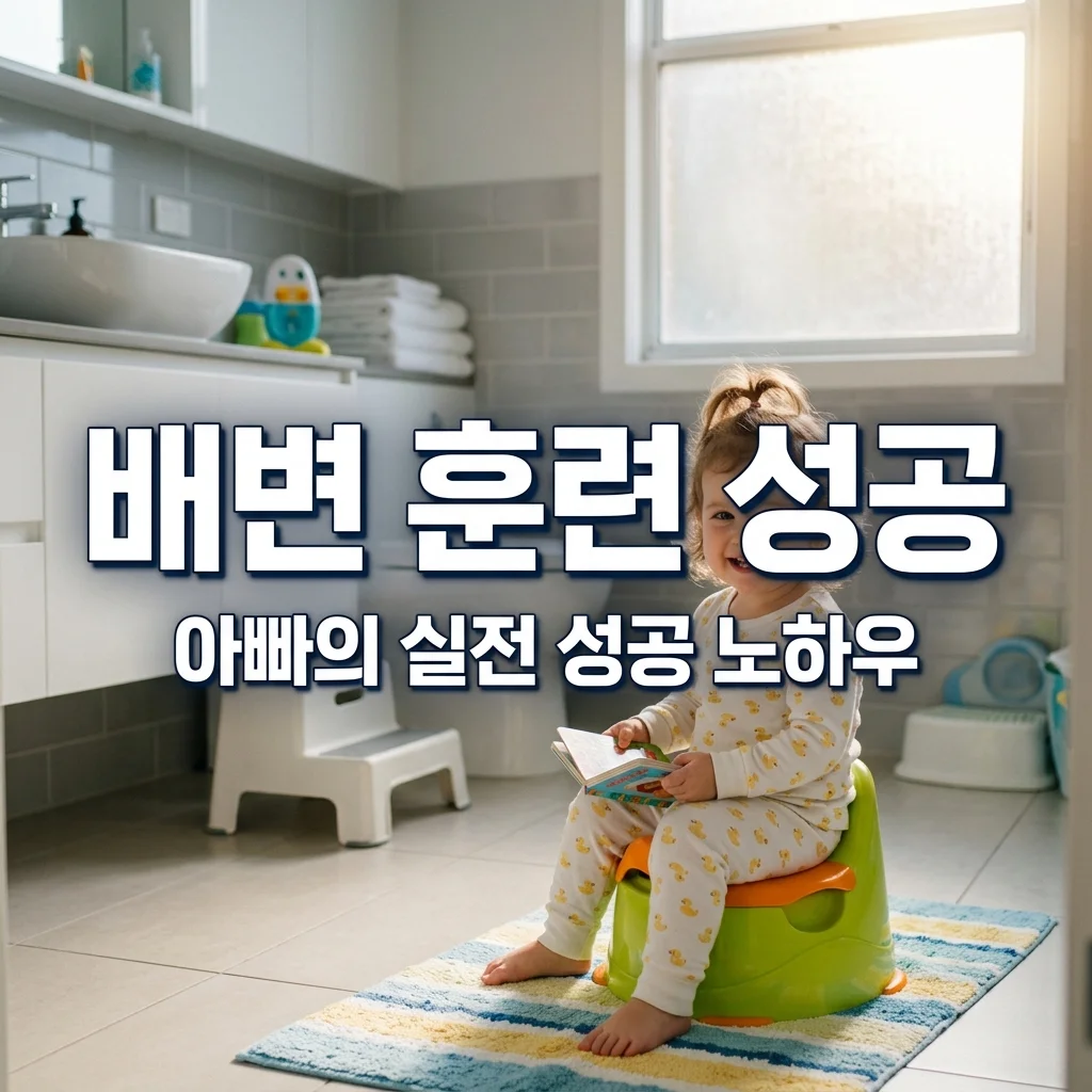 배변 훈련 성공기: 아기 변기 선택과 칭찬 스티커 활용 꿀팁